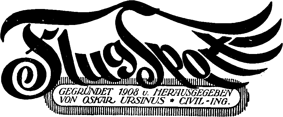 Zeitschrift Flugsport von Oskar Ursinus - Kompletter Jahrgang 1934 als  digitaler Volltext